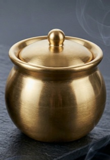 Black and Gold Vessel